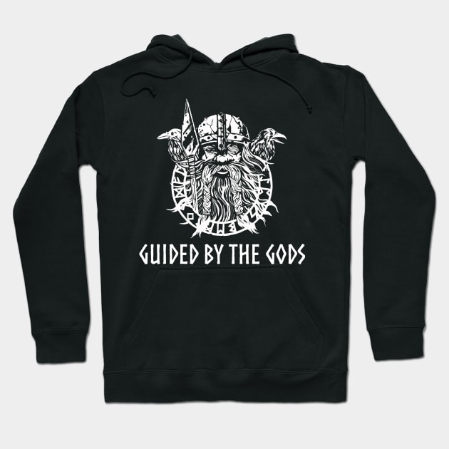 Scandinavian Viking Mythology Norse God Odin Pagan Hoodie by Styr Designs